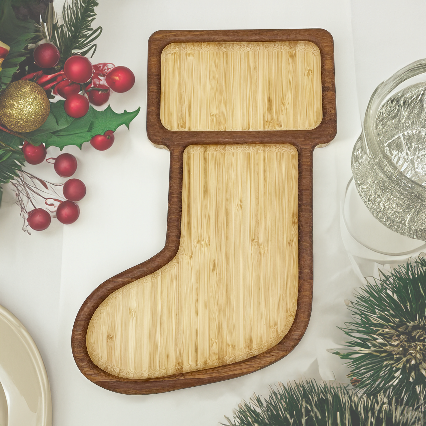 Christmas Trays - 4pc Set