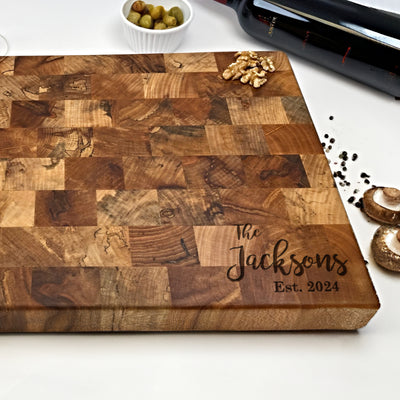 End Grain Cutting Board
