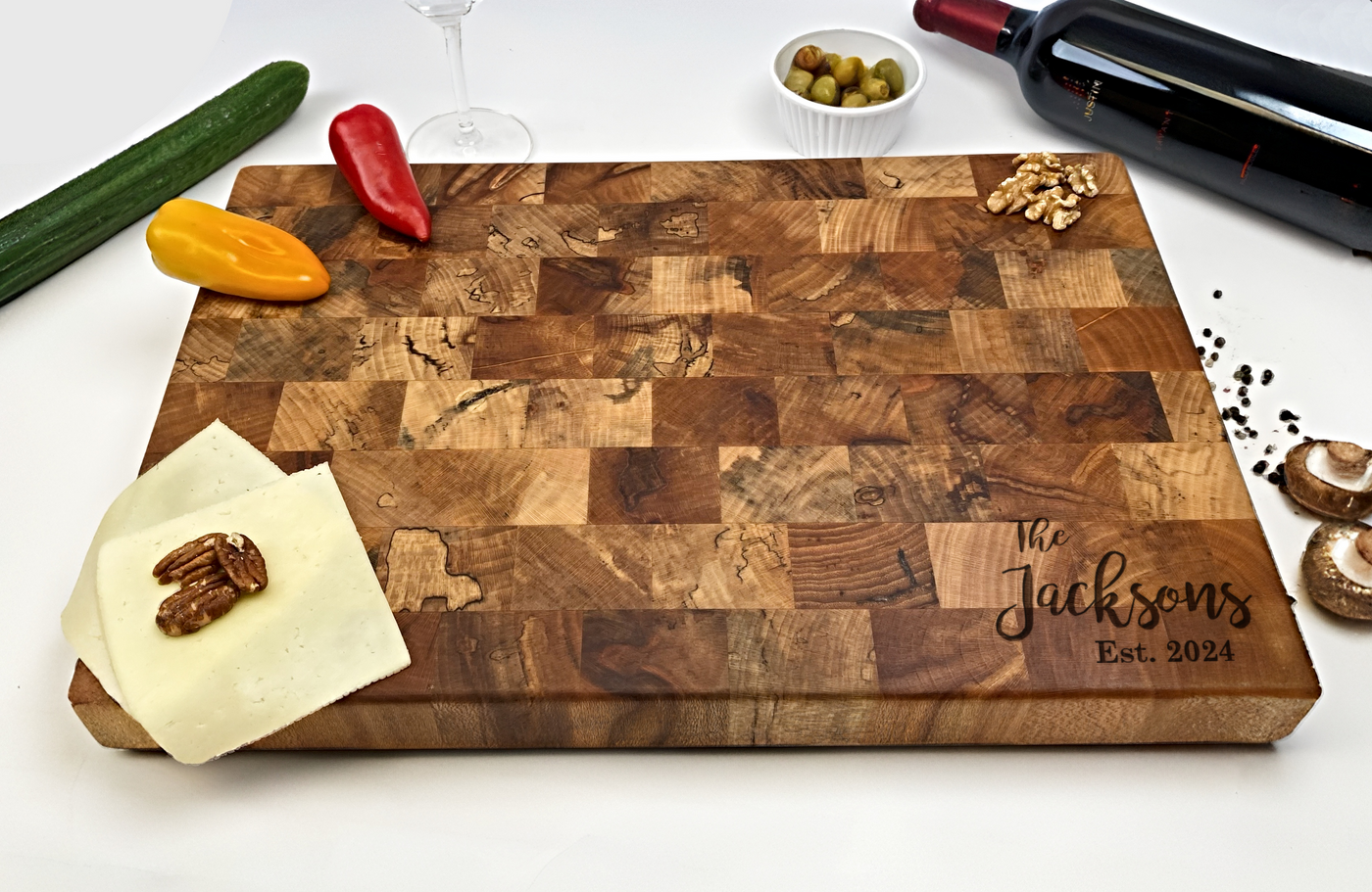 End Grain Cutting Board